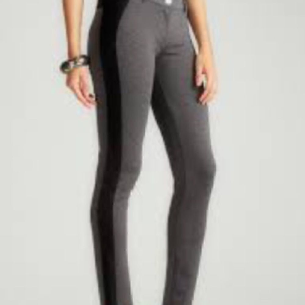 NWT Gray Black knit Leggings Skinny Pants